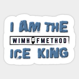 Ice King with the KIng of Ice Himself Sticker